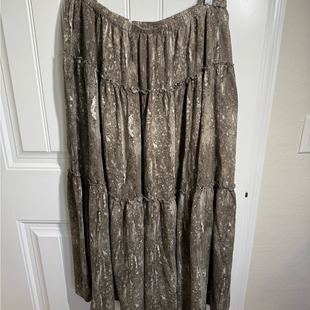 Michael Kors Taupe Maxi Skirt